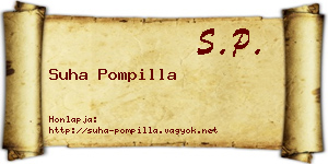 Suha Pompilla névjegykártya